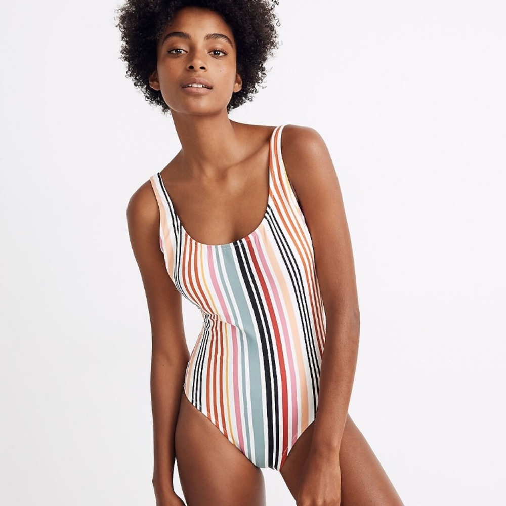 VGUC | Madewell | Second Wave Scoop Tank Swimsuit
